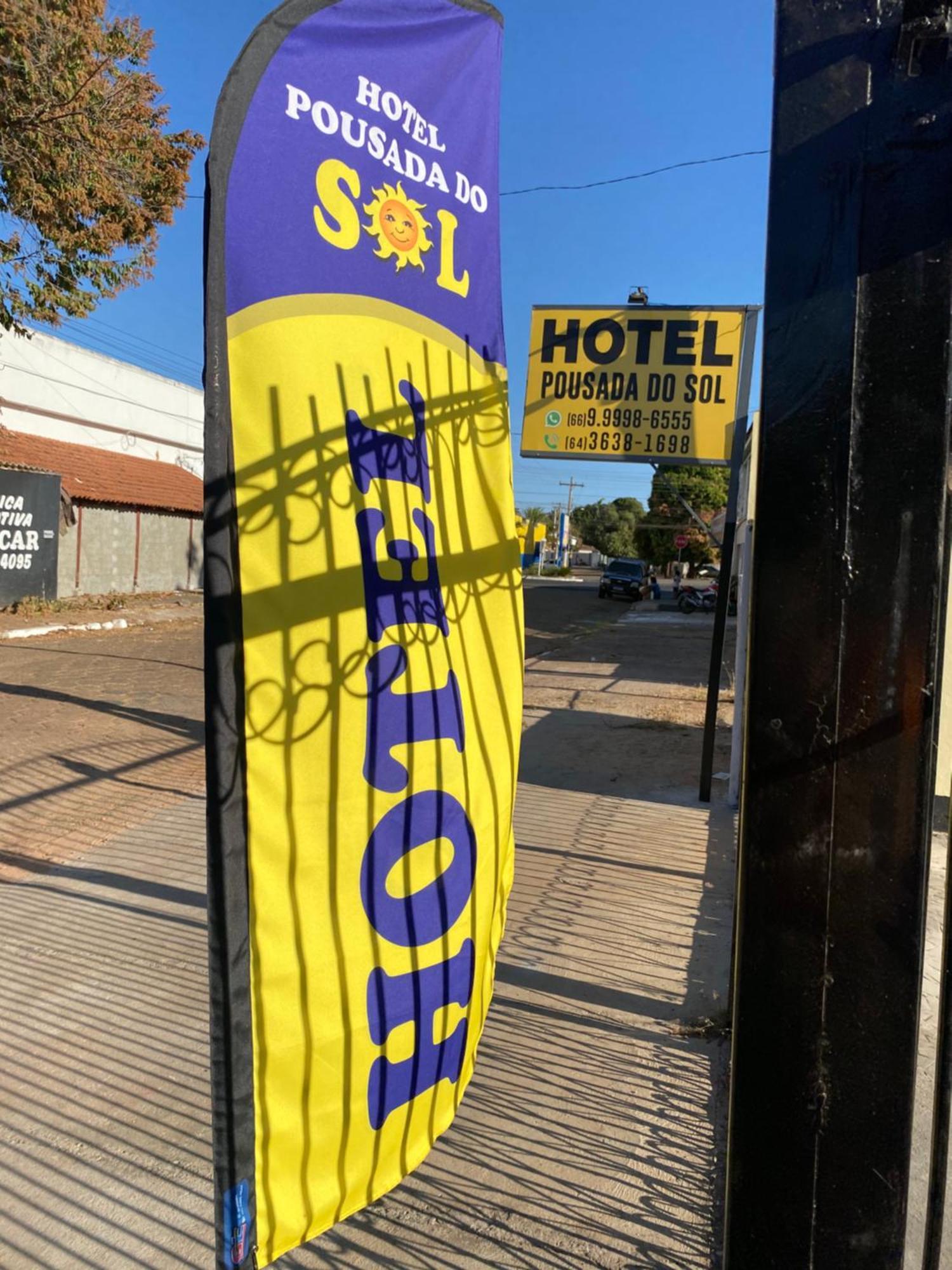 Hotel Pousada Do Sol II Aragarcas Bagian luar foto