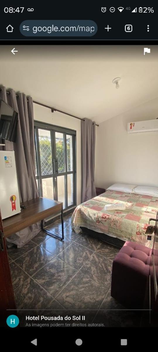 Hotel Pousada Do Sol II Aragarcas Bagian luar foto